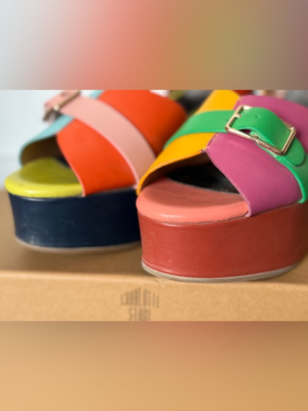 Charlotte Stone “Raf” platform sandals - Picture 9 of 13